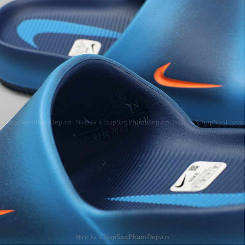 Dép Đúc Nike Calm Charm Màu Logo Thể Thao