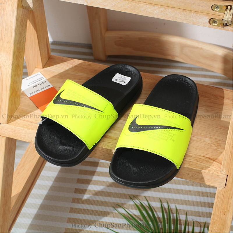 Dép Quai Ngang Phối Màu Móc Nike Nam Basic