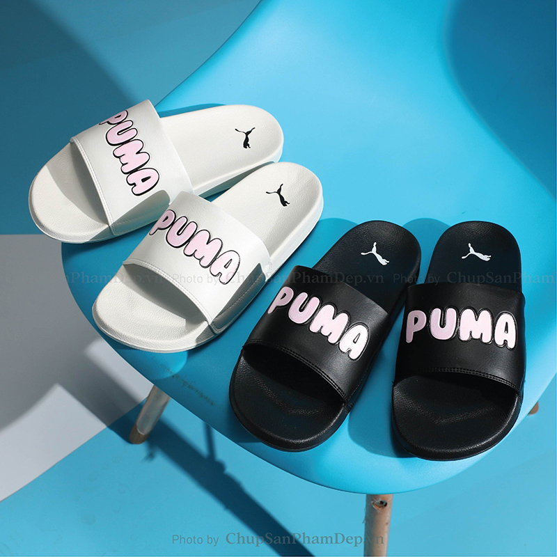 Dép Quai Úp Logo Puma Gót Cute